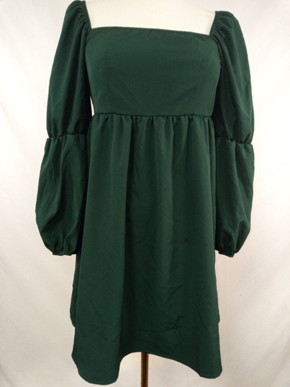 Exlura Women's Emerald Green Mini Dress Sz. S